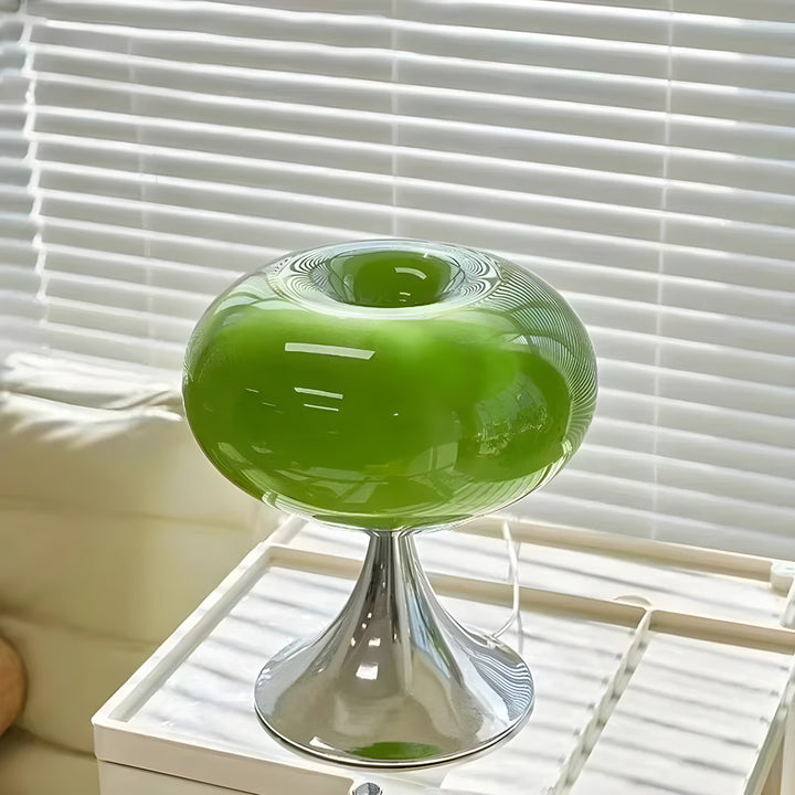 SereneCrystal Lampe - Elegante Retro Tischlampe