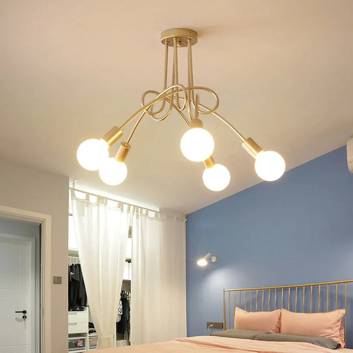 Vintage LED-Deckenlampe im antiken Design