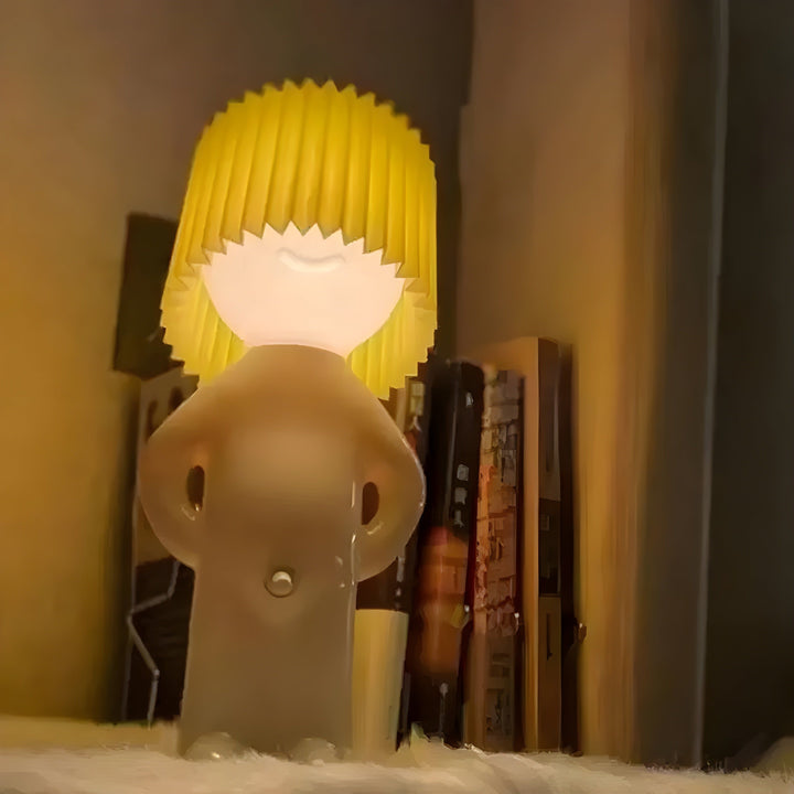 Sassy Boy Kreative Tischlampe Einzigartige Beleuchtung für Schlafzimmer und Wohnraum