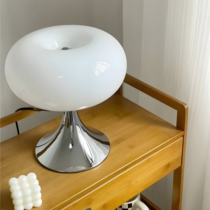 SereneCrystal Lampe - Elegante Retro Tischlampe