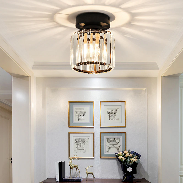 Moderne Kristall-Deckenlampe - CrystalGlow