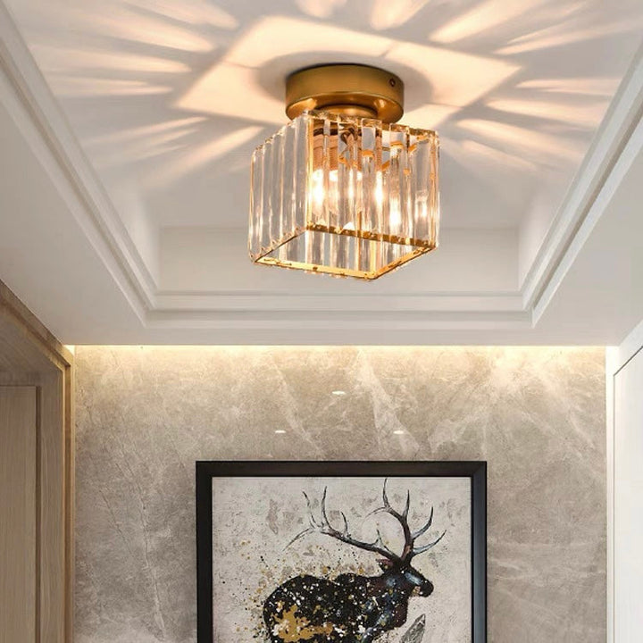 Moderne Kristall-Deckenlampe - CrystalGlow