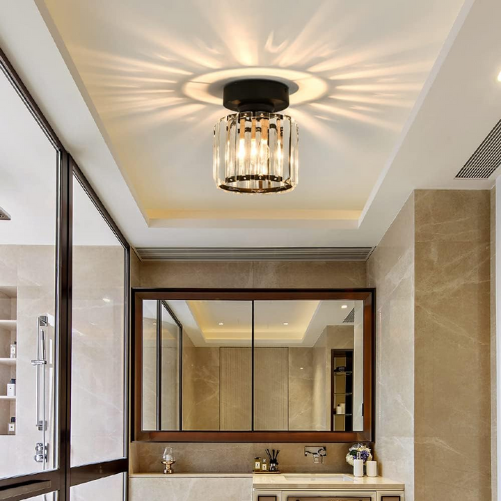 Moderne Kristall-Deckenlampe - CrystalGlow