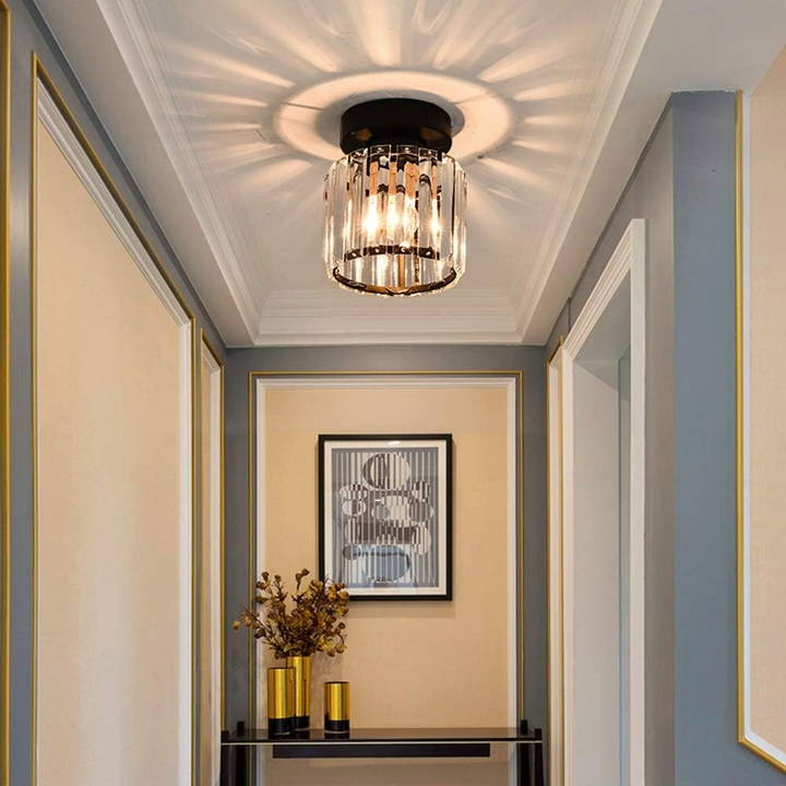Moderne Kristall Deckenleuchte - CrystalGlow