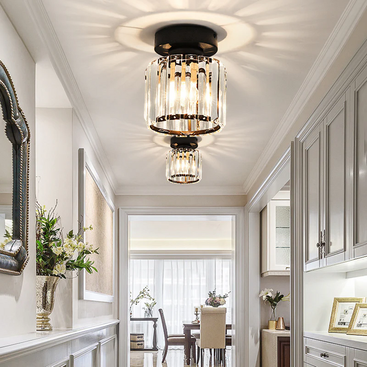Moderne Kristall Deckenleuchte - CrystalGlow