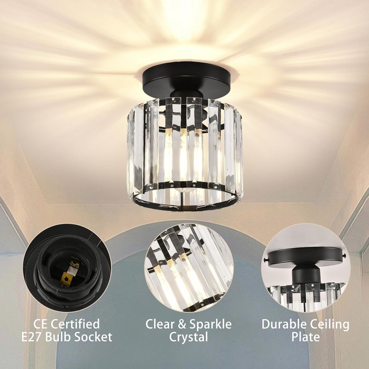 Moderne Kristall Deckenleuchte - CrystalGlow