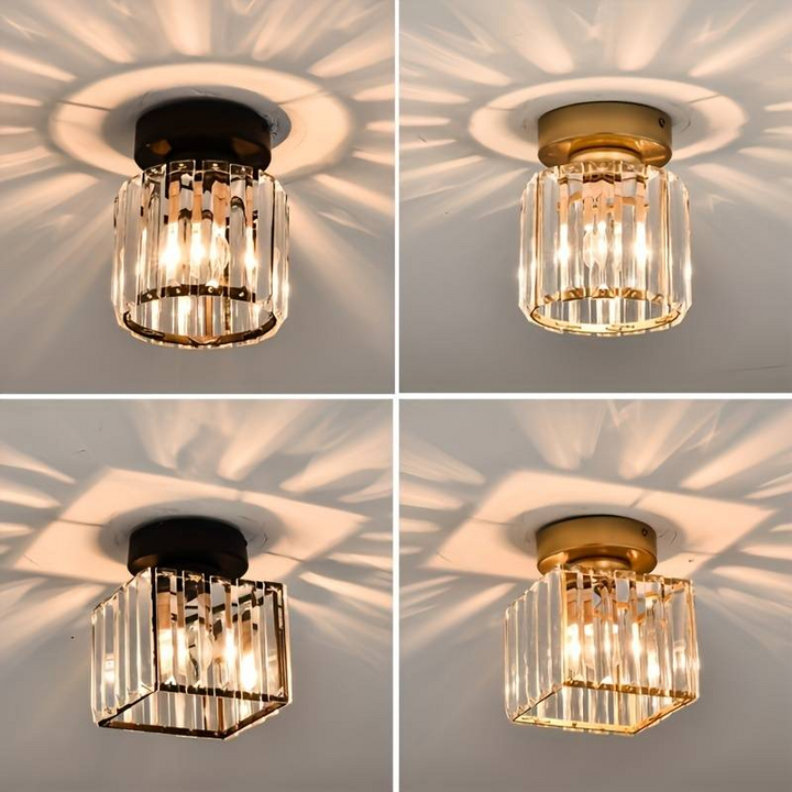 Moderne Kristall Deckenleuchte - CrystalGlow