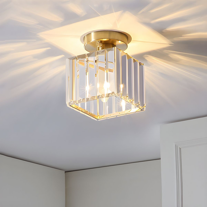 Moderne Kristall Deckenleuchte - CrystalGlow