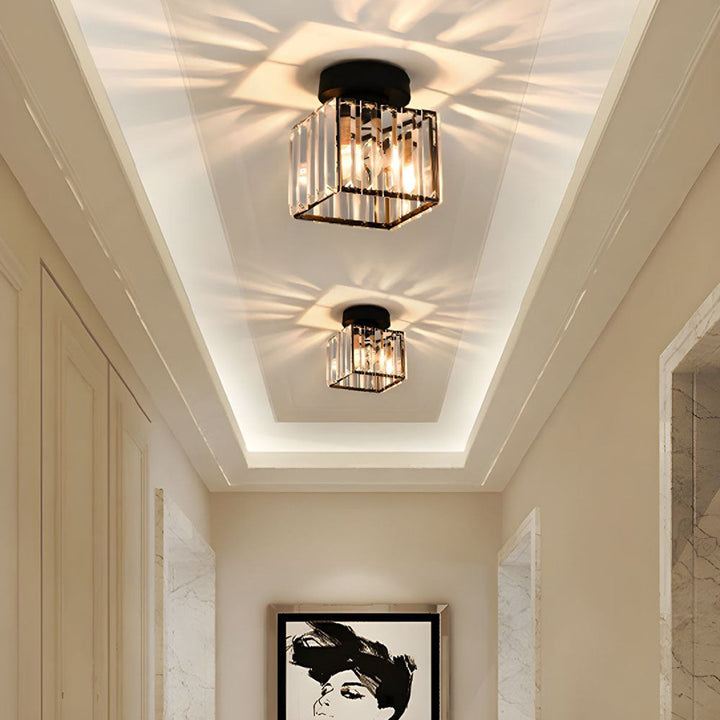 Moderne Kristall Deckenleuchte - CrystalGlow