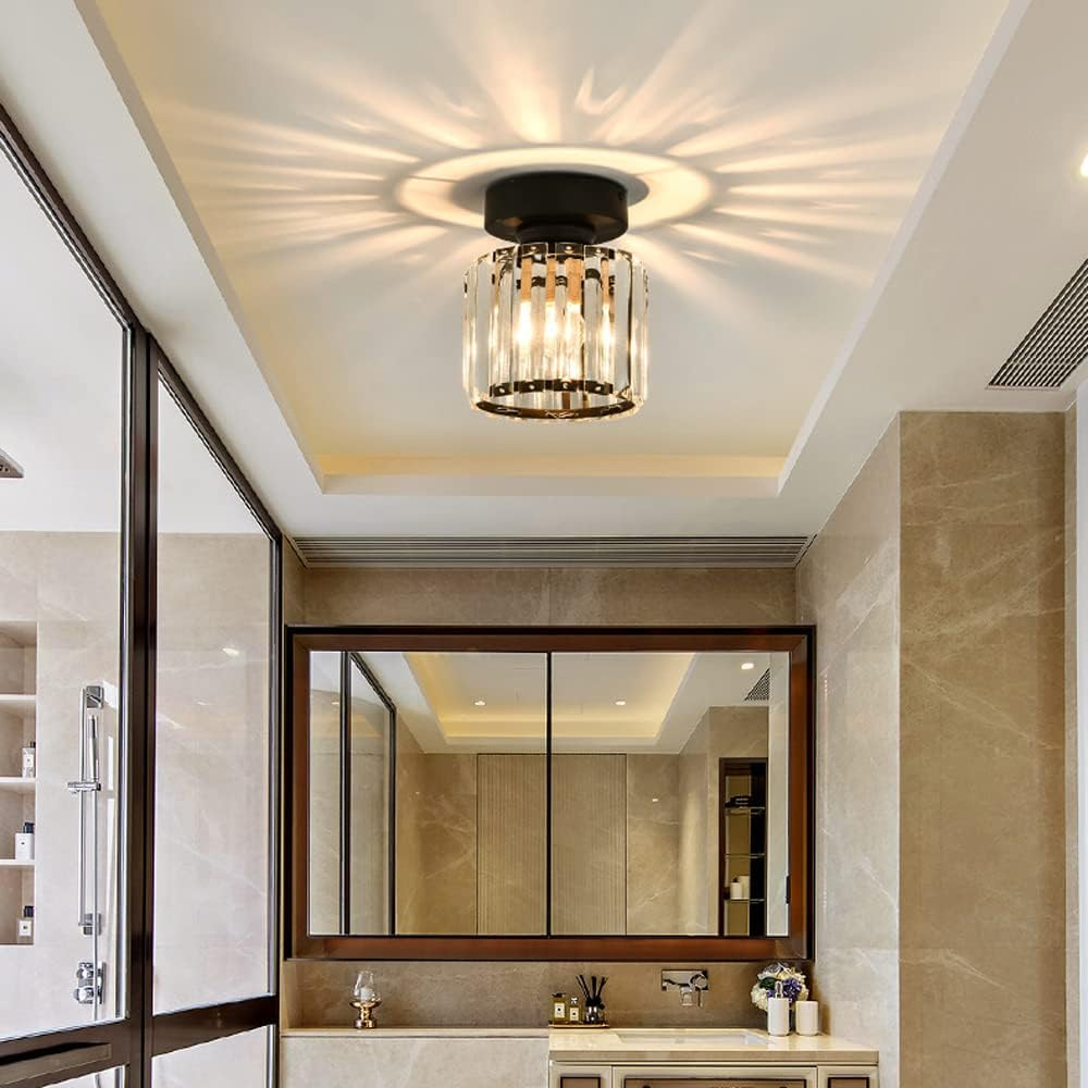 Moderne Kristall Deckenleuchte - CrystalGlow