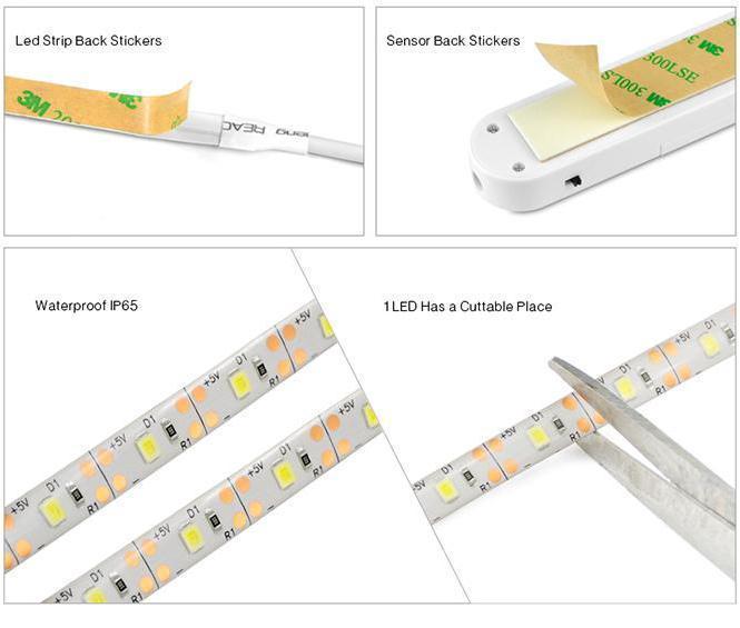 Bewegungsmelder LED-Streifenlicht