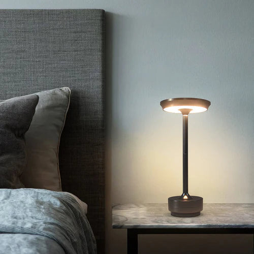 Luxuriöse kabellose LED-Tischlampe - Luna Glow