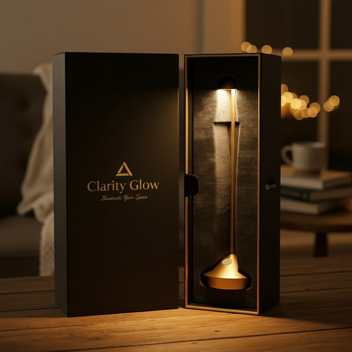 ClarityGlow – Kabellose LED-Tischlampe