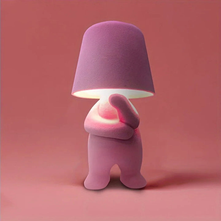 Schrullige Mann Moderne Tischlampe