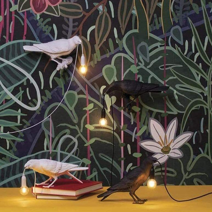 Die Raven Bird Lampe