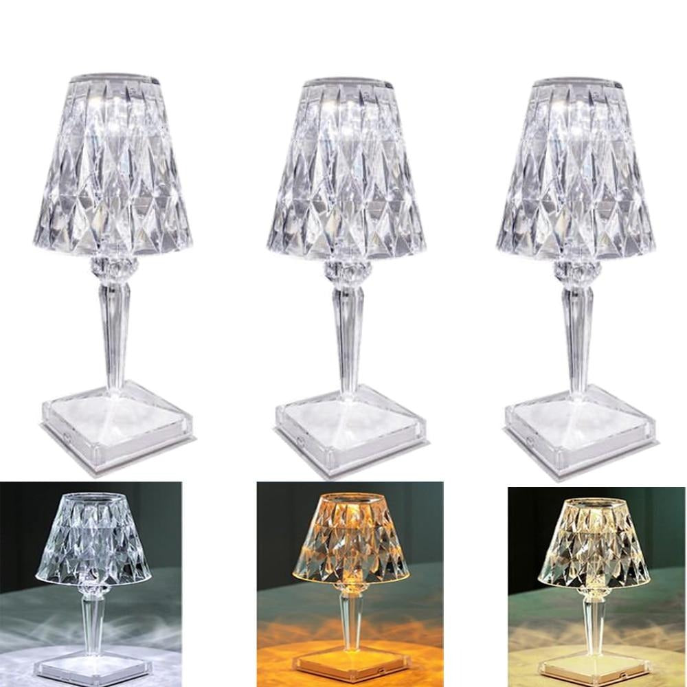 Diamant Acryl Tischlampe
