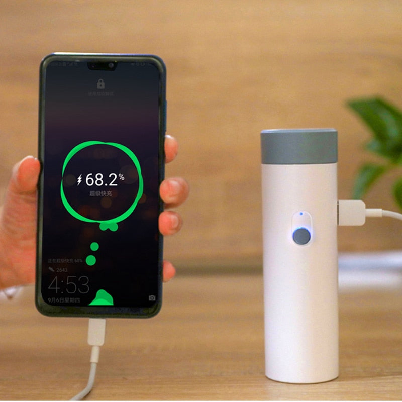 LED Mini Rechargeable Power Bank Schreibtischlampe