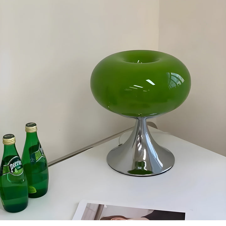 SereneCrystal Lampe - Elegante Retro Tischlampe