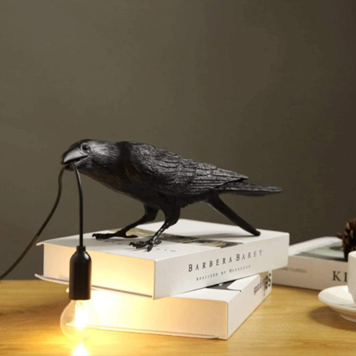 Die Raven Bird Lampe