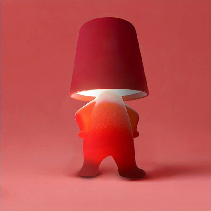 Schrullige Mann Moderne Tischlampe