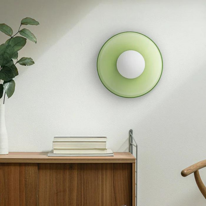 Runde Deckenleuchte mit stilvoller Funktionalität - LumiSphere