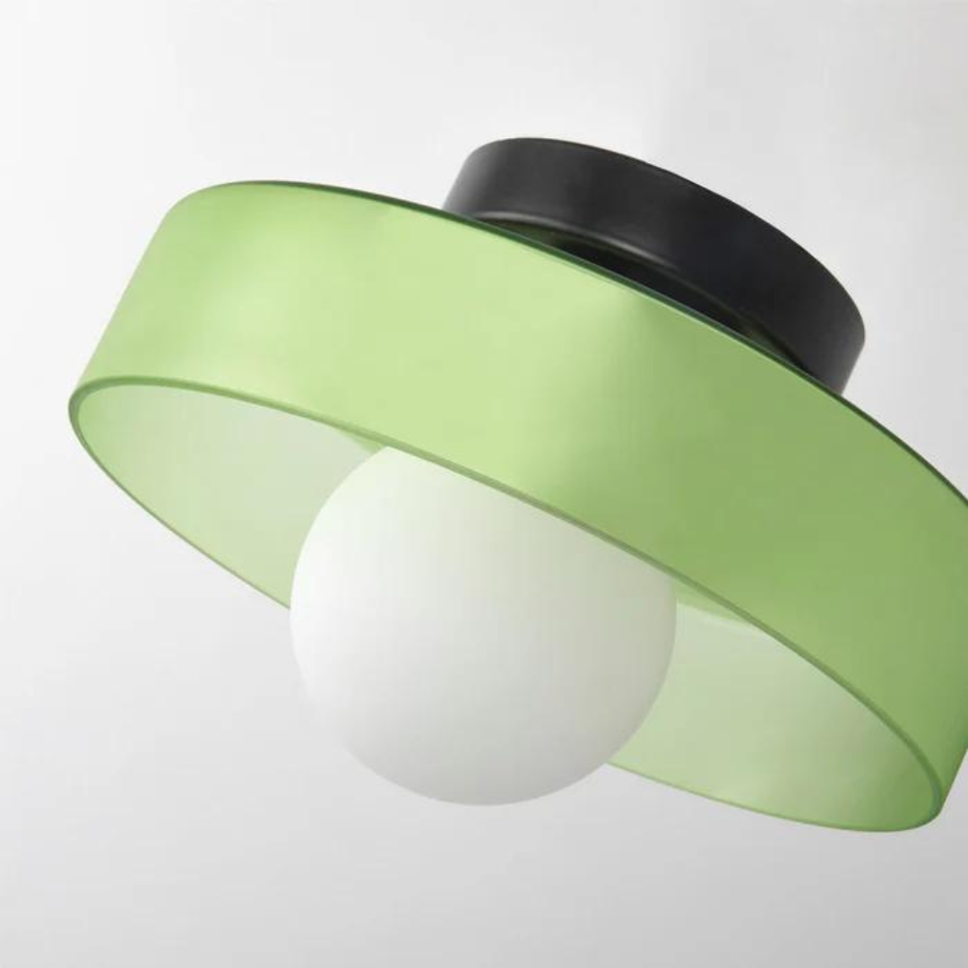 Runde Deckenleuchte mit stilvoller Funktionalität - LumiSphere