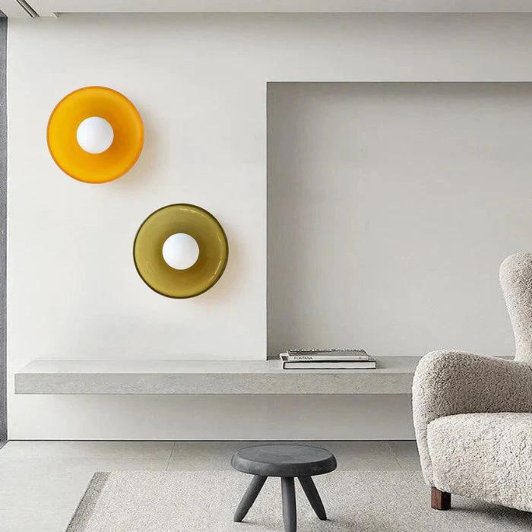 Runde Deckenleuchte mit stilvoller Funktionalität - LumiSphere