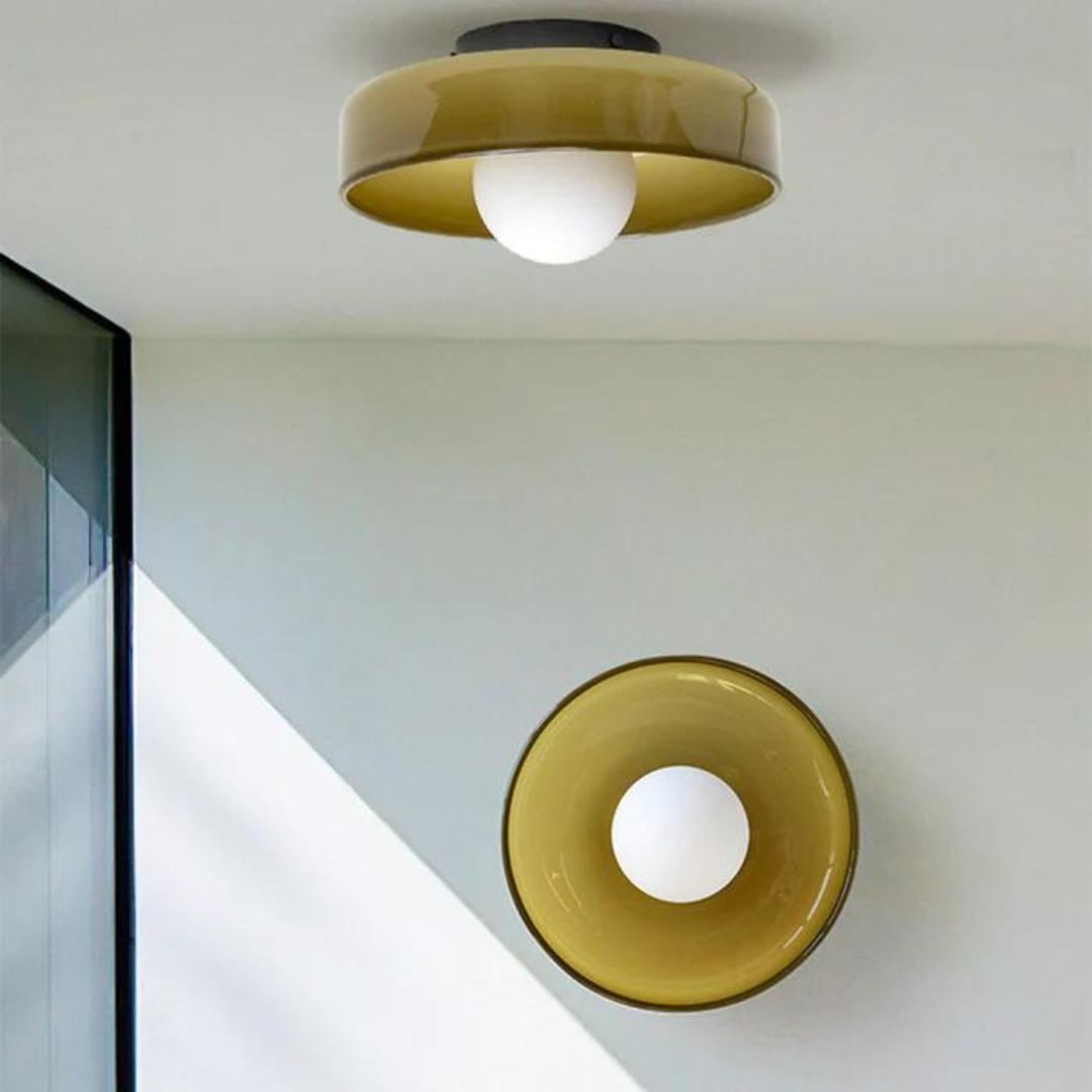 Runde Deckenleuchte mit stilvoller Funktionalität - LumiSphere