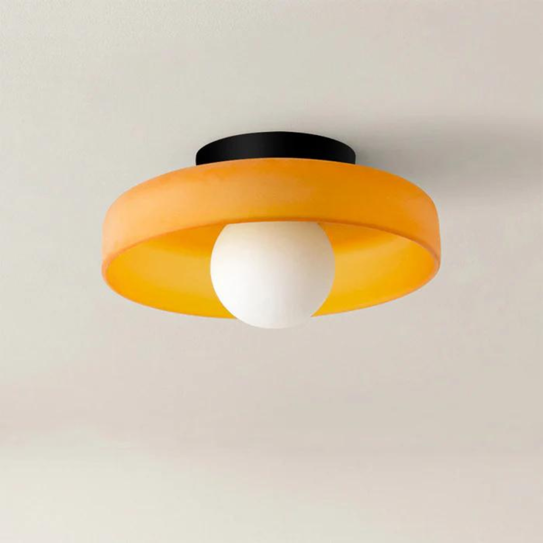 Runde Deckenleuchte mit stilvoller Funktionalität - LumiSphere