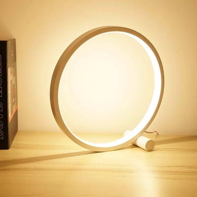 Runde Traumleuchte – Moderne runde LED-Schreibtischlampe