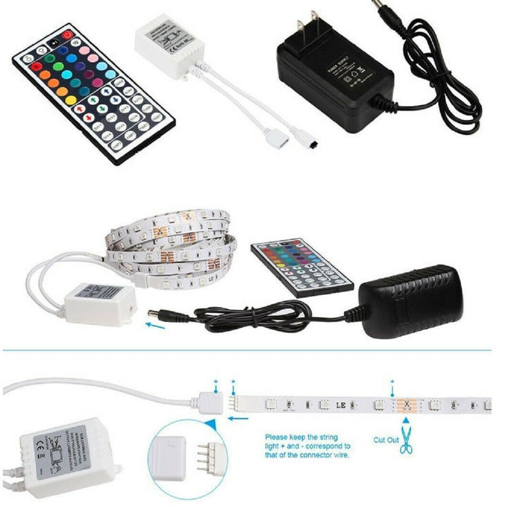LED-Streifenlichter | 20 Farben RGB LED-Streifen