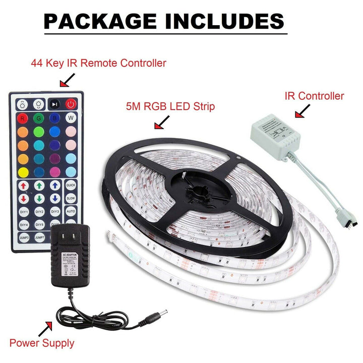 LED-Streifenlichter | 20 Farben RGB LED-Streifen