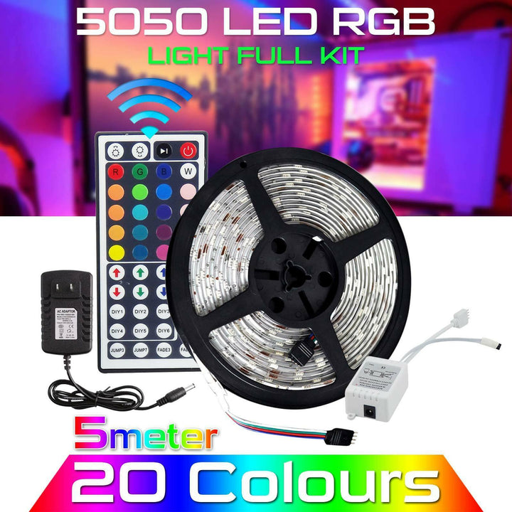 LED-Streifenlichter | 20 Farben RGB LED-Streifen