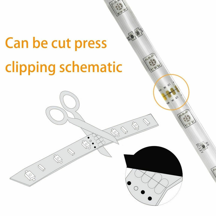 LED-Streifenlichter | 20 Farben RGB LED-Streifen