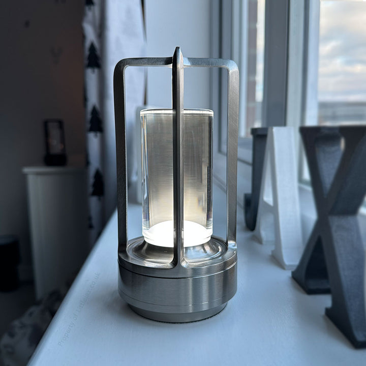 Drahtlose Vintage Laterne Tischlampe