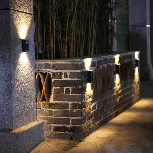 Drahtlose LED-Solar-Wandlampen
