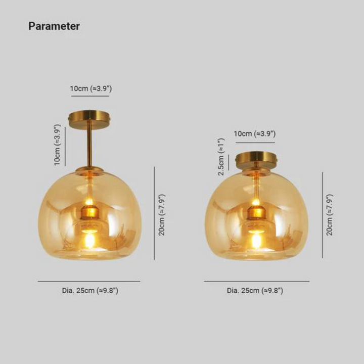 Trendige LED-Deckenleuchte - Maxwell