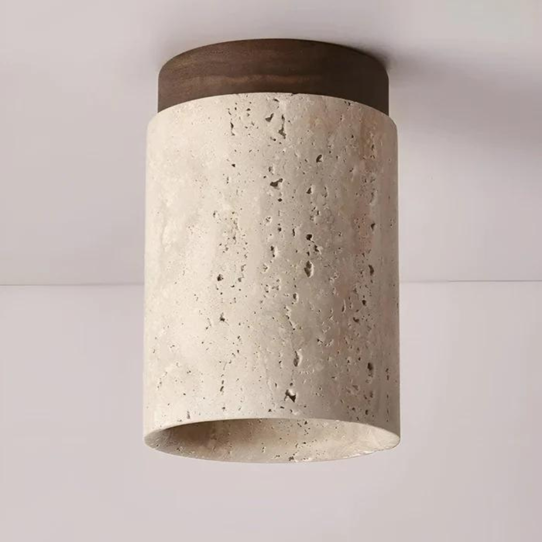 Trendige Runde Japanische Stil Deckenlampe - ZenLight