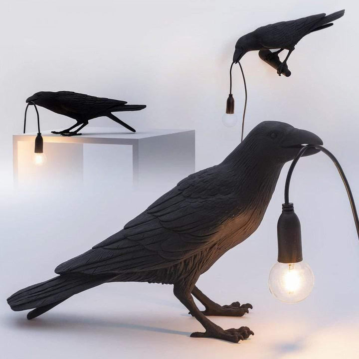Die Raven Bird Lampe