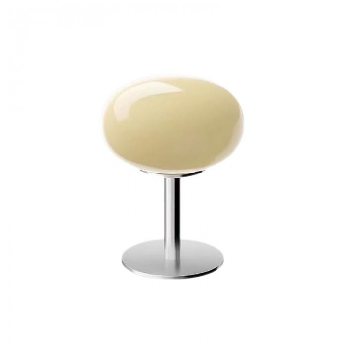 SérénitéMagique - Elegante beige Tischlampe für Ambientebeleuchtung