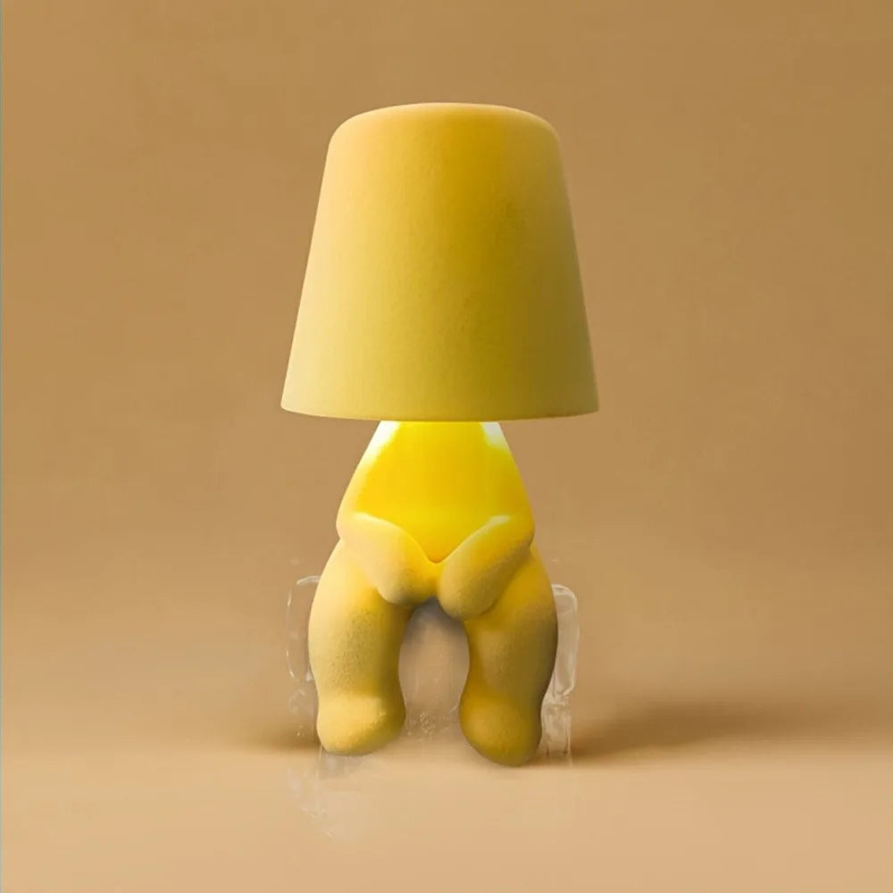 Schrullige Mann Moderne Tischlampe