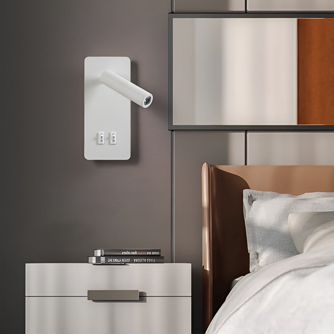 Swivel330 | Minimalistische Zylinder-Wandleuchte – Einstellbare 330° drehbare LED-Wandleuchte